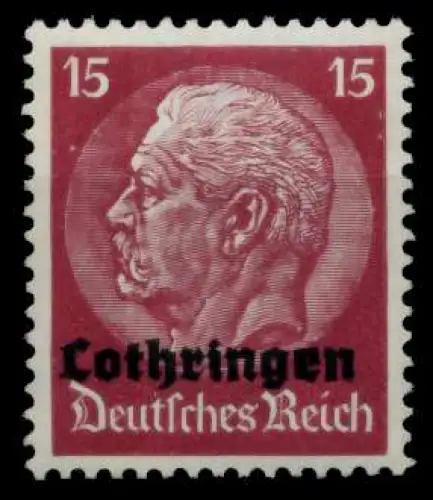 BES. 2WK LOTHRINGEN Nr 8 postfrisch 70A4F6