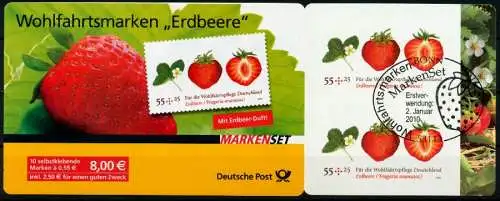 BRD MARKENHEFTCHEN Nr MH 81 gestempelt 70F3DE