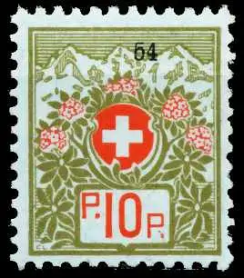 SCHWEIZ PORTOFR Nr 5I postfrisch 631CCE