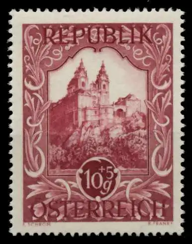 ÖSTERREICH 1947 Nr 814 postfrisch 716C5E