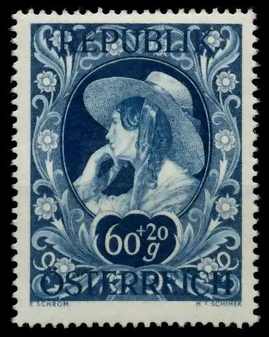 ÖSTERREICH 1947 Nr 821 postfrisch 718C3E
