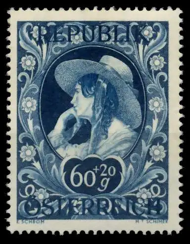 ÖSTERREICH 1947 Nr 821 postfrisch 718C66