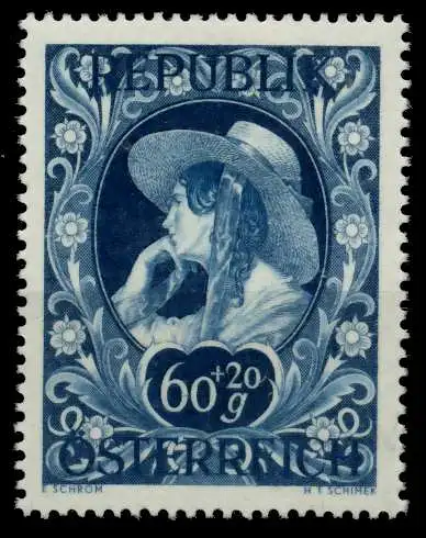 ÖSTERREICH 1947 Nr 821 postfrisch 718C6E