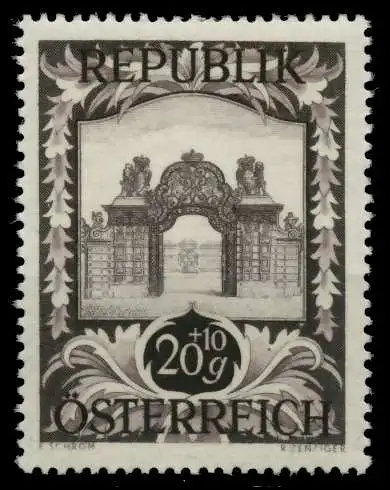 ÖSTERREICH 1947 Nr 817 postfrisch 718C7E