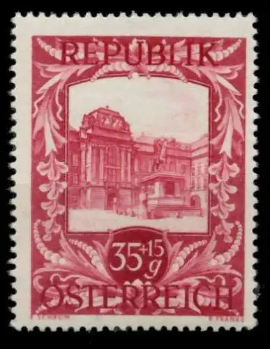 ÖSTERREICH 1947 Nr 819 postfrisch 718C8E