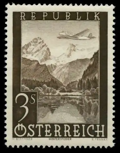 ÖSTERREICH 1947 Nr 825 postfrisch 718CBE