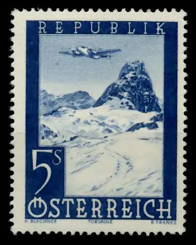ÖSTERREICH 1947 Nr 827 postfrisch 718CEE