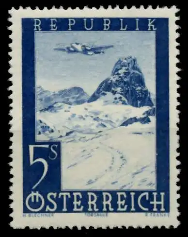 ÖSTERREICH 1947 Nr 827 postfrisch 718D12