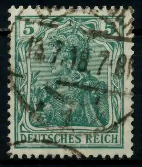 D-REICH GERMANIA Nr 85IIa gestempelt 71917E