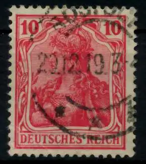 D-REICH GERMANIA Nr 86IIa gestempelt 7191B6