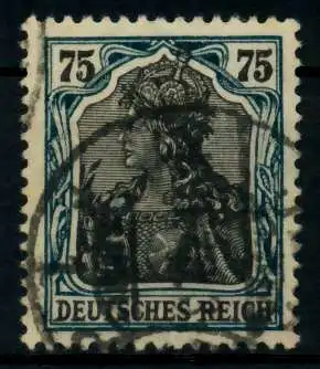 D-REICH GERMANIA Nr 104a gestempelt gepr. 71933E