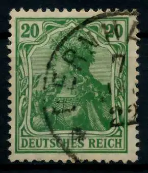 D-REICH INFLA Nr 143a gestempelt gepr. 71B622