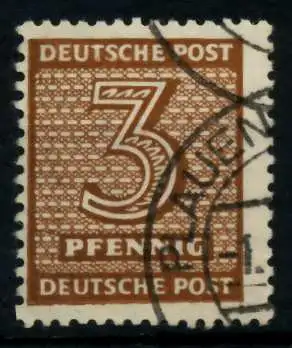 SBZ WESTSACHSEN Nr 126Ywd gestempelt gepr. 71B792