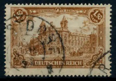 D-REICH INFLA Nr 114a gestempelt gepr. 71BA8E