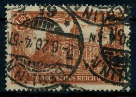 D-REICH INFLA Nr 114b gestempelt 71BAAA
