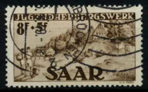 SAARLAND 1949 Nr 262I gestempelt gepr. 71DF92