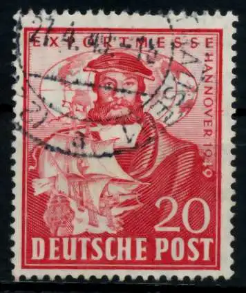 BIZONE Nr 104a gestempelt 72039A