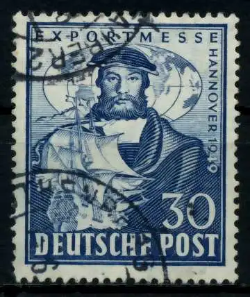 BIZONE Nr 105a gestempelt 7203A6