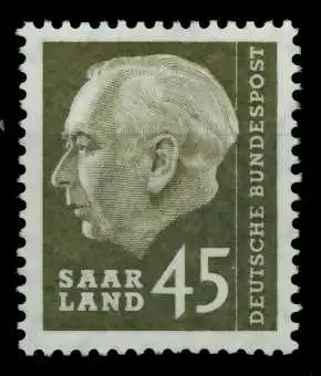 SAAR OPD 1957 Nr 392 postfrisch 720A02