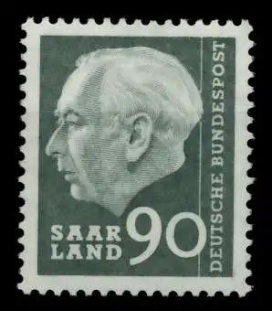 SAAR OPD 1957 Nr 397 postfrisch 720A32