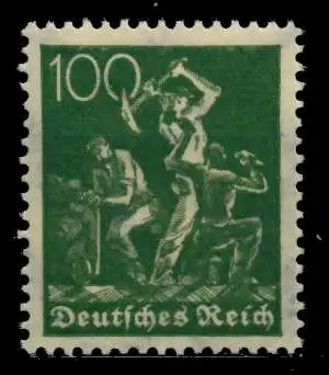 D-REICH INFLA Nr 187b postfrisch gepr. 721CBE