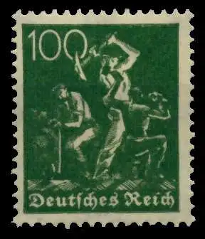 D-REICH INFLA Nr 187b postfrisch gepr. 721EBE