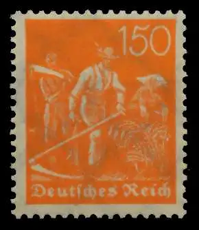D-REICH INFLA Nr 189 postfrisch 721EEE