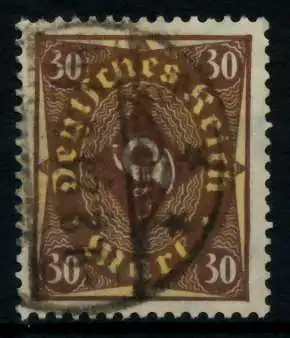 D-REICH INFLA Nr 208W gestempelt 72215E