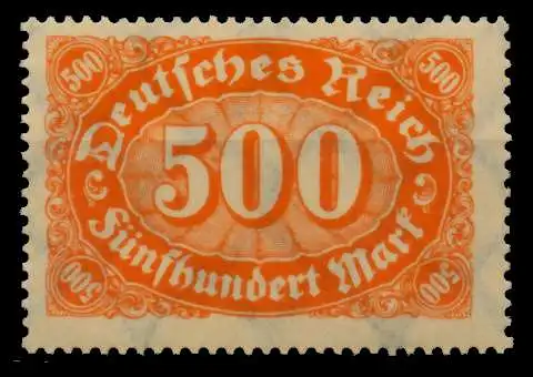 D-REICH INFLA Nr 251 postfrisch 7245D6