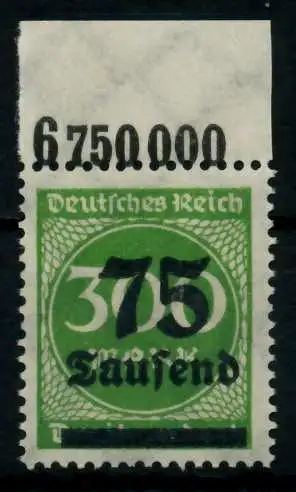 D-REICH INFLA Nr 286P OR postfrisch ORA 724956