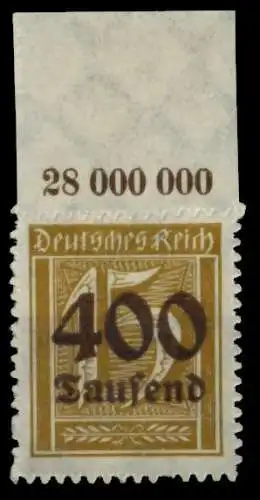 D-REICH INFLA Nr 297 P OR postfrisch ORA 72498A