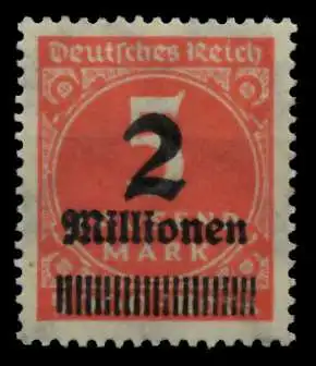 D-REICH INFLA Nr 312Aa postfrisch 724A6A