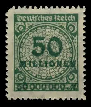 D-REICH INFLA Nr 321BP postfrisch 726B2E