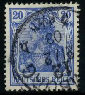 D-REICH GERMANIA Nr 72a gestempelt 726D9E