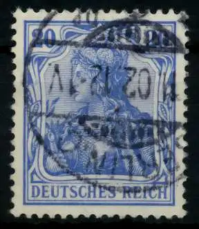 D-REICH GERMANIA Nr 72a gestempelt 726DB2