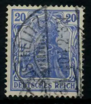 D-REICH GERMANIA Nr 72a gestempelt 726DBA