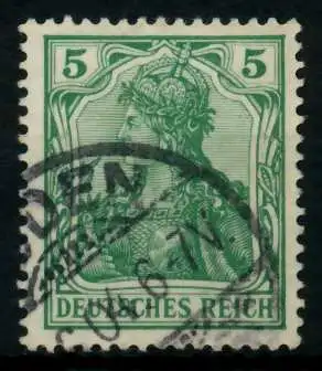 D-REICH GERMANIA Nr 70b gestempelt 726DFE