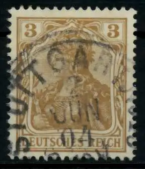 D-REICH GERMANIA Nr 69a gestempelt 726E06