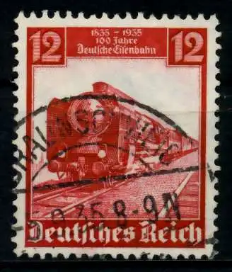 3. REICH 1935 Nr 581 gestempelt 72960E