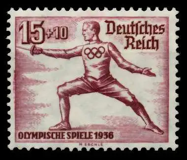 3. REICH 1936 Nr 614 postfrisch 72979A