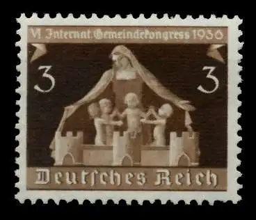 3. REICH 1936 Nr 617 postfrisch 7297B6