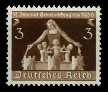 3. REICH 1936 Nr 617 postfrisch 7297BE
