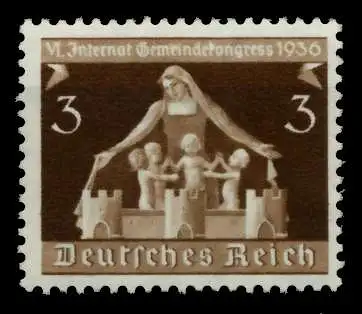 3. REICH 1936 Nr 617 postfrisch 7297CA