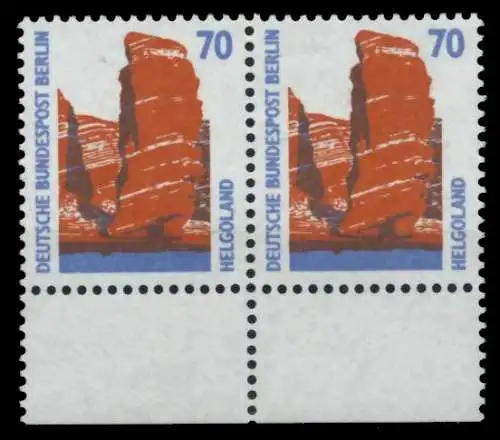 BERLIN DS SEHENSW Nr 874 postfrisch WAAGR PAAR URA 72985A