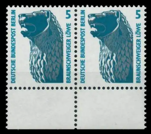 BERLIN DS SEHENSW Nr 863 postfrisch WAAGR PAAR URA 72987E