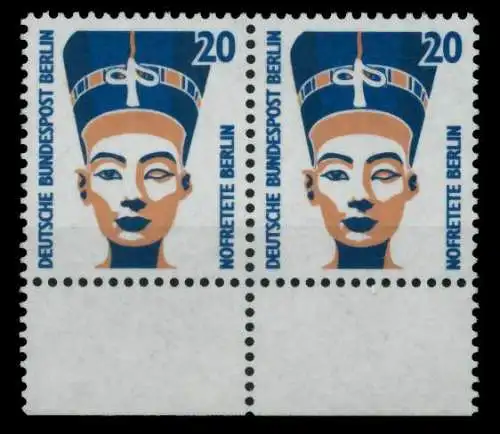 BERLIN DS SEHENSW Nr 831 postfrisch WAAGR PAAR URA 72989A