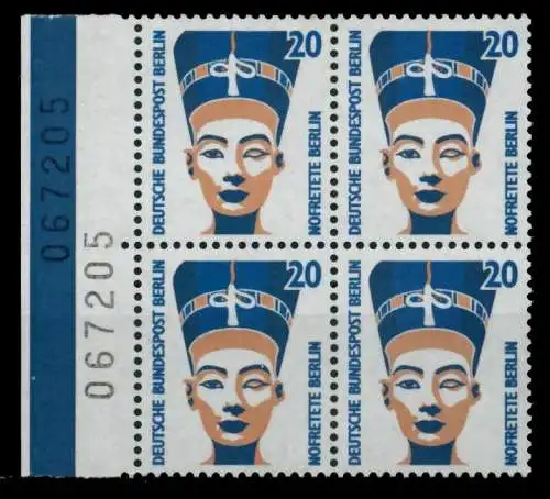 BERLIN DS SEHENSW Nr 831 postfrisch VIERERBLOCK SRA 7298C2