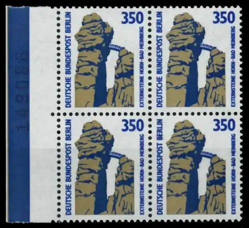 BERLIN DS SEHENSW Nr 835 postfrisch VIERERBLOCK SRA 729906