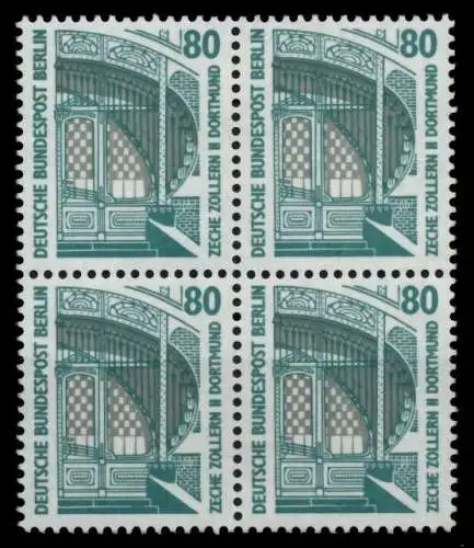 BERLIN DS SEHENSW Nr 796 postfrisch VIERERBLOCK 72B1E6