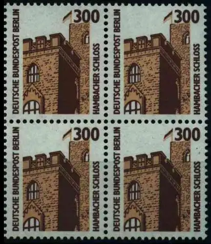 BERLIN DS SEHENSW Nr 799 postfrisch VIERERBLOCK S27579E